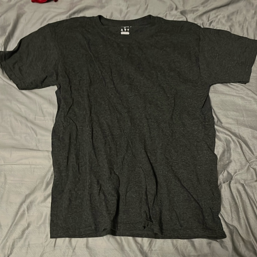 Plain dark grey champion t shirt medium